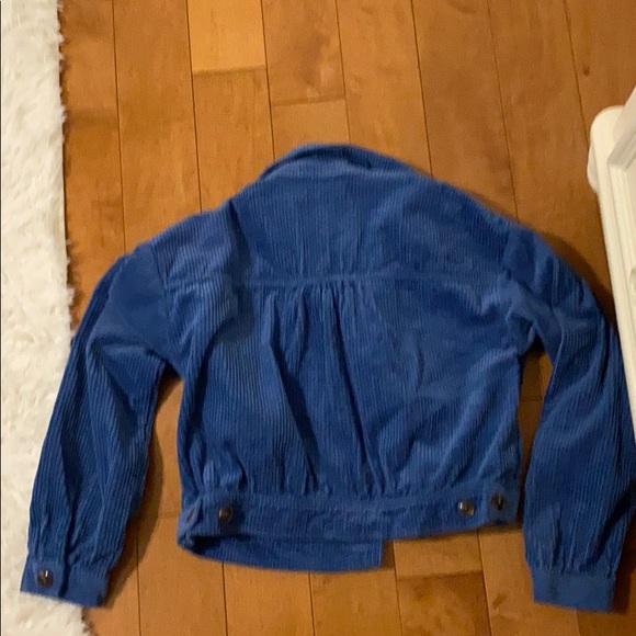 Cropped corduroy jacket - Picture 2 of 2